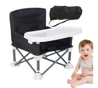 Chaise de salle à manger pliante pour enfants - Siège de voyage,Chaise haute portative pour, siège de salle à manger avec plateau amovible, chaise haute de rue | Chaise de salle à manger pliante pour