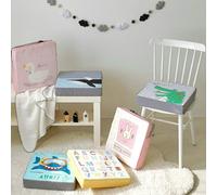 Chaise De Salle À Manger Portable Pour Bébé, Coussin Rehausseur, Lapin, Crocodile, Requin, Épais, Lavable, Tabouret D'alimentation Pour Tout-Petit, Tapis D'appoint