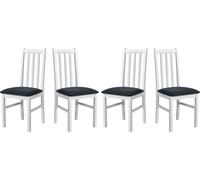 Chaise de salle à manger - Set 4x BOS 10, blanc, Hygge 96