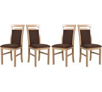 Chaise de salle à manger - Set 4x MILANO 5 sonoma, soro 28