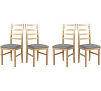 Chaise de salle à manger - Set 4x Nilo 8 , sonoma, hygge 91