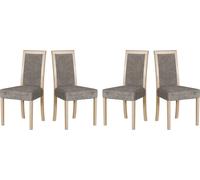 Chaise de salle à manger - Set 4x Roma 3, sonoma, hygge 11