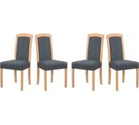 Chaise de salle à manger - Set 4x Roma 7, sonoma, hygge 96