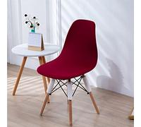 Chaise de salle à manger Shell Couvertures Stretch Universal Scandinavian Chaise à manger Screencovers Amovibles Lavables à bras sans articulation pour la cuisine, Salon, Chambre à coucher,B04,2pcs