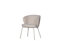 Chaise de salle à manger tissu tissé Pebble ADMIT