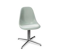 Chaise de Salle à Manger Vitra Eames DSL en Fibre de Verre, Vert D'eau/ Chrome