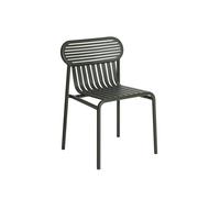Chaise de salle à manger W ND en verre Vert