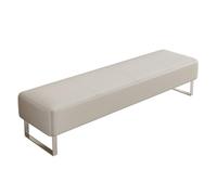Chaise de salle d'attente en similicuir - Banc de réception élégant pour bureau, aéroport, clinique, hôpital, salon - Solution d'assise durable