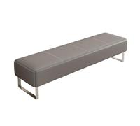 Chaise de salle d'attente en similicuir - Banc de réception élégant pour bureau, aéroport, clinique, hôpital, salon - Solution d'assise durable