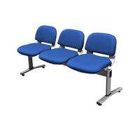 Chaise De Salle D'Attente - Mobilier De Bureau, d'accueil, D'HôPital, De Clinique, pour Salle D'Attente, AéRoport, HôPital, Banque, Hall(Blue,152cm/60)