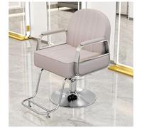 Chaise de salon de coiffure, chaise de barbier hydraulique réglable en hauteur, rotation à 360°, chaise de shampooing multifonction