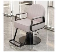 Chaise de salon de coiffure, chaise de barbier hydraulique réglable en hauteur, rotation à 360°, chaise de shampooing multifonction