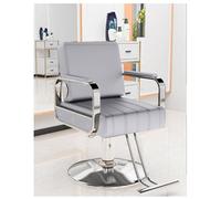 Chaise de salon de coiffure hydraulique avec pompe robuste et repose-pieds en acier inoxydable pour spa de beauté et coiffure