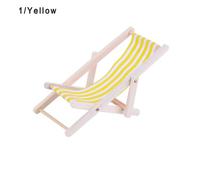 Chaise De Salon En Bois À Rayures Échelle 1:12, Chaise De Plage Miniature, Décor, Chaise Pliante, Accessoires Pour Poupée