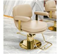 Chaise de salon hydraulique avec siège large et repose-pieds en acier inoxydable pour coiffeurs, spa de beauté et services de shampooing cosmétologique
