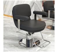 Chaise de salon hydraulique avec siège large et repose-pieds en acier inoxydable pour coiffeurs, spa de beauté et services de shampooing cosmétologique