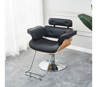 Chaise de salon hydraulique - Heavy Duty Stylist Throne, pivotant à 360°, hauteur réglable pour studio de toilettage, supporte 181,4 kg
