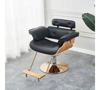 Chaise de salon hydraulique - Heavy Duty Stylist Throne, pivotant à 360°, hauteur réglable pour studio de toilettage, supporte 181,4 kg