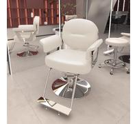 Chaise de salon hydraulique - Trône de style réglable à 360° avec mousse orthopédique et cuir de qualité supérieure pour studios de beauté