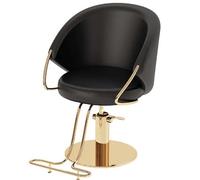 Chaise de salon pour coiffeur, pompe hydraulique robuste, pivotant à 360 °, équipement de beauté pour un usage professionnel, design ergonomique pour plus de confort et de stabilité