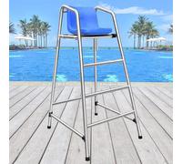 Chaise de sauvetage d'extérieur robuste pour la sécurité de la piscine, siège confortable pour la surveillance de la plage et du lac