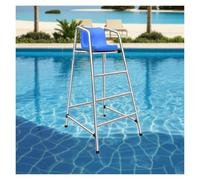 Chaise de sauvetage pour piscines et parcs aquatiques, tabouret échelle d'arbitre amovible, construction robuste, équipement de sécurité à haute capacité de charge pour sauveteurs