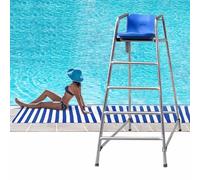 Chaise de sauvetage pour une surveillance améliorée de la sécurité dans les parcs aquatiques et les piscines, convient pour l'intérieur et l'extérieur