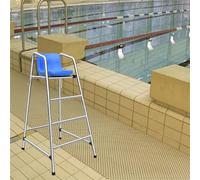 Chaise de sauvetage robuste pour piscines, parcs aquatiques et lacs, terrasse et siège de patio durable pour arbitres sportifs et surveillance de la sécurité