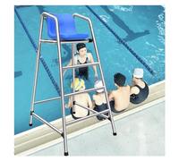Chaise de sauvetage surélevée pour plus de sécurité, équipement de sauvetage durable en plein air à la plage et au bord de la piscine, idéal pour les zones de baignade et la sécurité publique