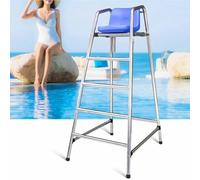 Chaise de sauveteur, alliage d'aluminium, équipement d'observation durable pour intérieur/extérieur, piscine et plage pour arbitres et sauveteurs, solution robuste pour sauver des vies