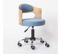 Chaise de selle, tabouret de massage Master sur roulettes, tabouret de chaise de selle avec siège en cuir synthétique PU jaune, hauteur réglable 45-58 cm, poids supporté 160 kg, tabouret pivotant à ro