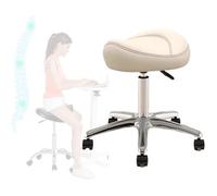Chaise de selle, tabouret de siège de selle réglable for les artistes, les employés de bureau, les ateliers, les spas de beauté, les tatouages, les massages, les chaises roulantes for infirmière hygié