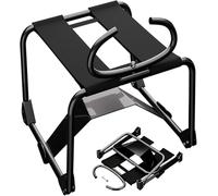 Chaise de Sexe Pliable pour Couples, Fauteuil de Position Élastique avec Poignées, Supporte jusqu'à 300kg, Mobilier Intime sans Effort avec Support d'accessoires, Portable et Robuste pour Adultes BDSM
