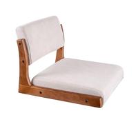 Chaise de sol avec dossier - Design ergonomique pour la méditation, le salon et le confort d'assise en baie vitrée