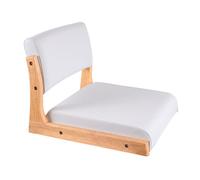 Chaise de sol avec dossier - Design ergonomique pour la méditation, le salon et le confort d'assise en baie vitrée