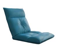 Chaise de sol avec dossier et réglage à plusieurs niveaux, pas de montage nécessaire, coussin en latex pour un confort ultime, idéal pour la lecture, les jeux et la méditation