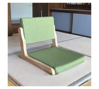 Chaise de sol avec soutien dorsal Chaise De Sol Pliante Portable, Chaises De Méditation Ergonomiques Avec Support Dorsal, Sièges De Lit Confortables Sans Jambes Pour Lire, Jouer, Méditer(Green)