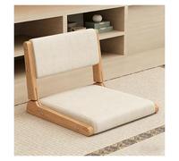 Chaise de sol avec soutien dorsal Chaise De Sol Pliante Portable, Chaises De Méditation Ergonomiques Avec Support Dorsal, Sièges De Lit Confortables Sans Jambes Pour Lire, Jouer, Méditer(Wool)