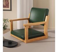 Chaise de sol avec support dorsal, design ergonomique sans pieds pour une assise confortable, idéale pour lire, méditer dans le salon ou le balcon