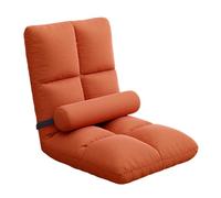 Chaise de sol confortable avec support dorsal pour la maison et la baie, légère et portable, idéale pour le salon, les jeux, la lecture et la méditation, résiste à la déformation