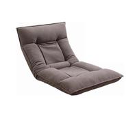 Chaise de sol d'intérieur réglable à 5 positions, canapé de jeu pliable rembourré avec soutien dorsal, chaise de méditation pour salon, chambre à coucher