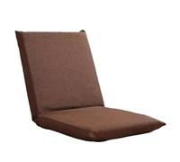 Chaise de sol ergonomique - Salon de méditation portable avec support dorsal pour jouer, lire et regarder la télévision