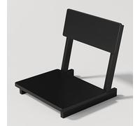 Chaise de Sol Japonais avec Dossier, Fauteuils en Bois sans Pieds, Chauffeuse for la Méditation, la Lecture, Le Yoga et Les Loisirs Près d'une Fenêtre en Baie