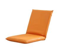 Chaise de sol japonaise avec support dorsal - Tapis inclinable confortable pour la méditation et la relaxation - Mobilier d'assise sans pieds pour salon - Design moderne