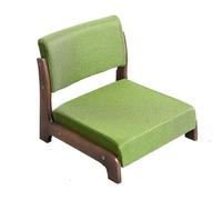 Chaise de sol japonaise confortable, siège pliable avec dossier, chaise rembourrée pour salon et balcon, sol R réglable pour la maison, design peu encombrant