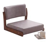 Chaise de sol japonaise pour salon et chambre à coucher, idéale pour la lecture et la méditation en baie vitrée, support réglable, solution d'assise confortable