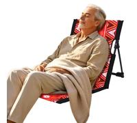 Chaise de Sol Pliante Assise Rembourrée, Confortable et Résistante | Chaise de Sol Pliante avec Dossier Pour les Habitants d'Appartement Adolescents Voyageurs Salon Camping Plage et Bord de