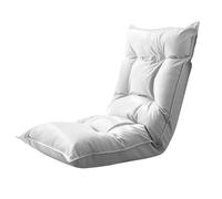 Chaise de sol pliante avec support dorsal réglable, siège rembourré de méditation et de jeu pour une utilisation confortable en intérieur et en extérieur