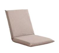 Chaise de sol portable avec support dorsal ergonomique pour jouer, lire et regarder la télévision - Design réglable et confortable pour économiser de l'espace