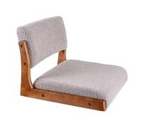 Chaise de sol pour la méditation et la lecture, design portable sans pieds pour une assise confortable dans le salon, la baie vitrée et les espaces de détente